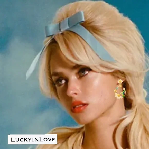 KATE SPADE• Hummingbird Flower Wreath Hoop Drop Earrings - Picture 4 of 8